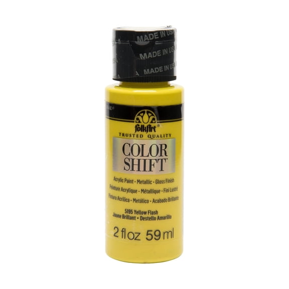 FolkArt Color Shift Gloss Finish Metallic Acrylic Paint, 12 Pack