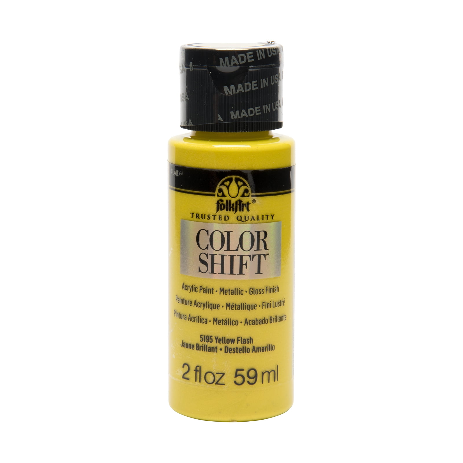 FolkArt Color Shift Gloss Finish Metallic Acrylic Paint, 12 Pack