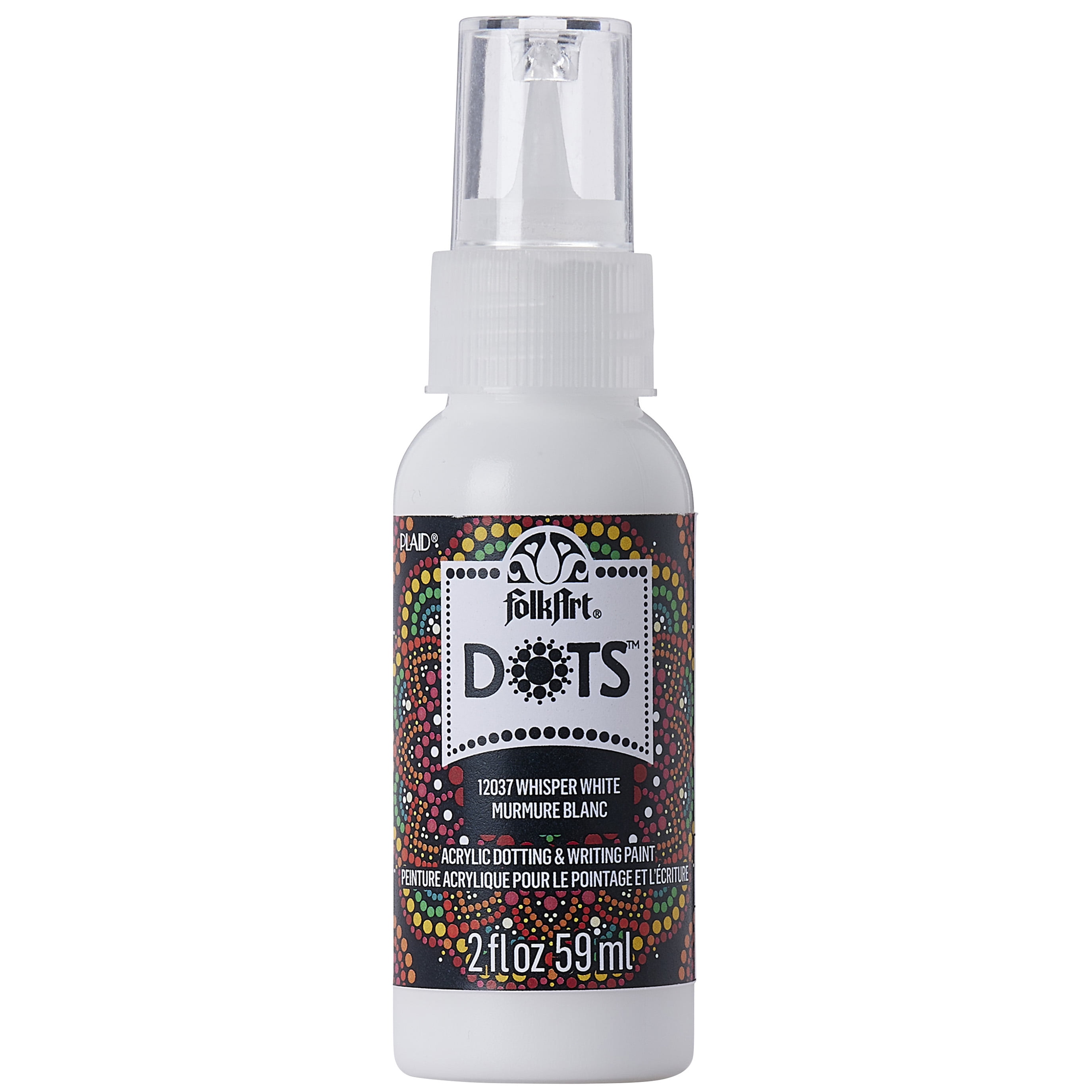 FolkArt Dots Acrylic Dotting & Writing Paint, 12 Pack