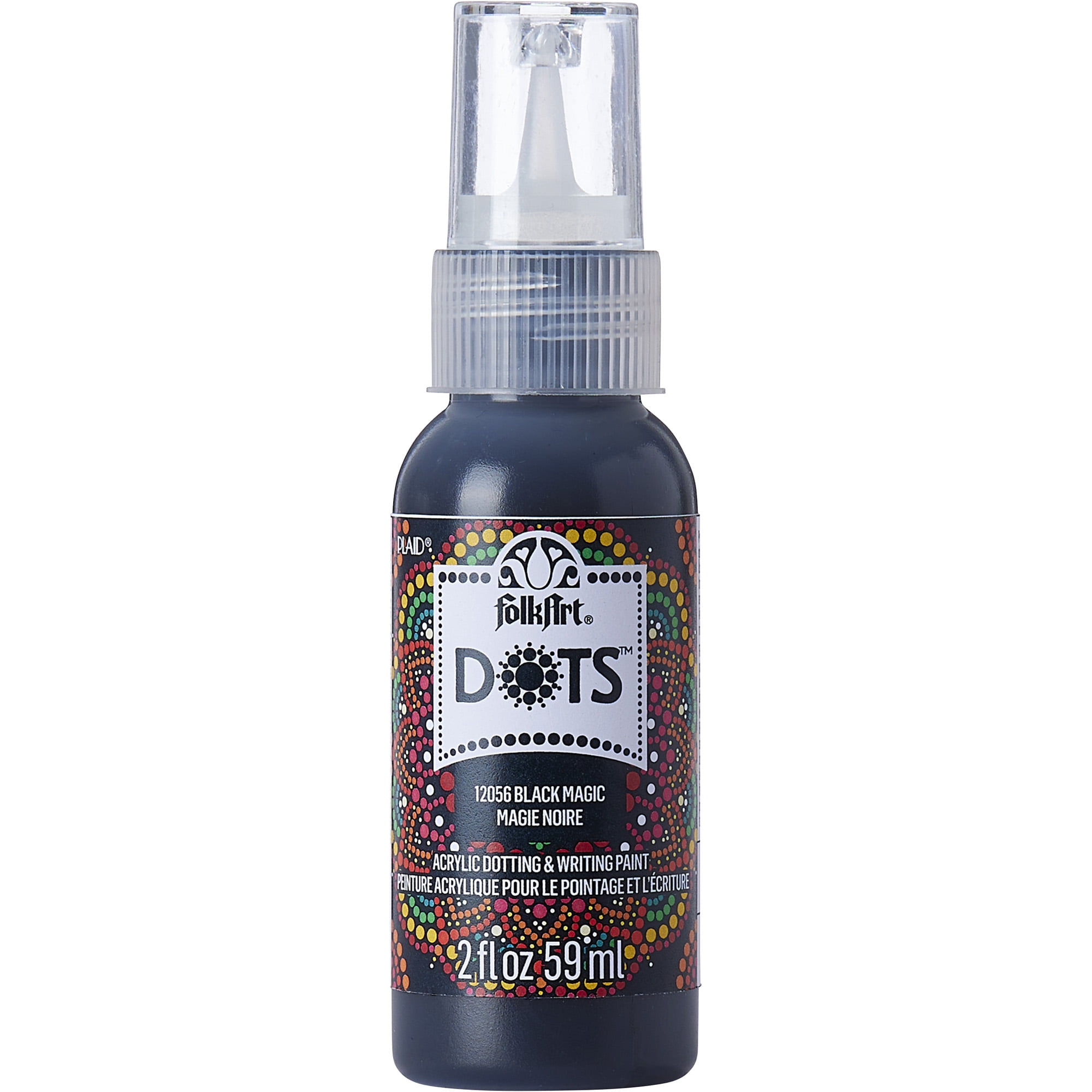FolkArt Dots Acrylic Dotting & Writing Paint, 12 Pack