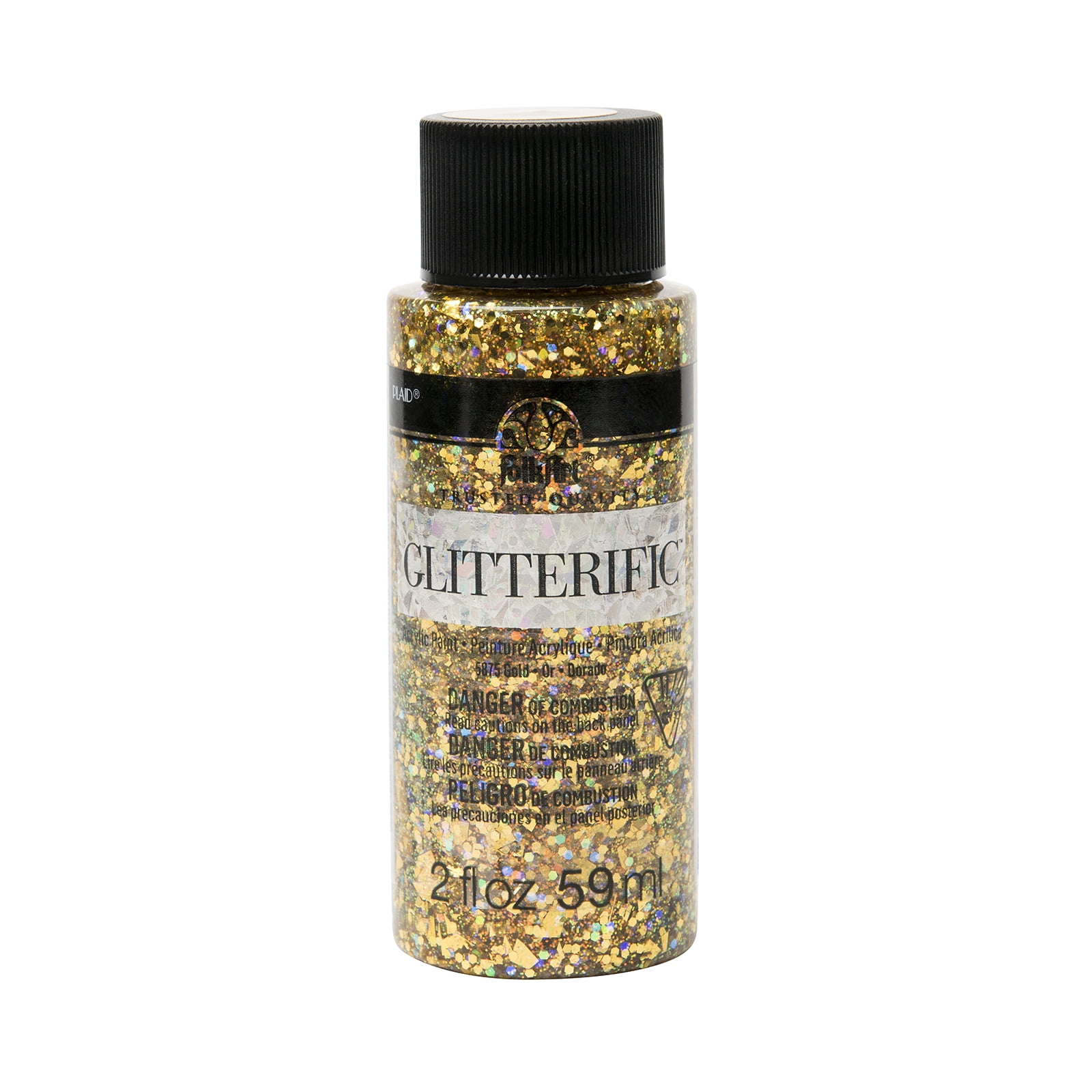 FolkArt Glitterific Acrylic Paint, 12 Pack