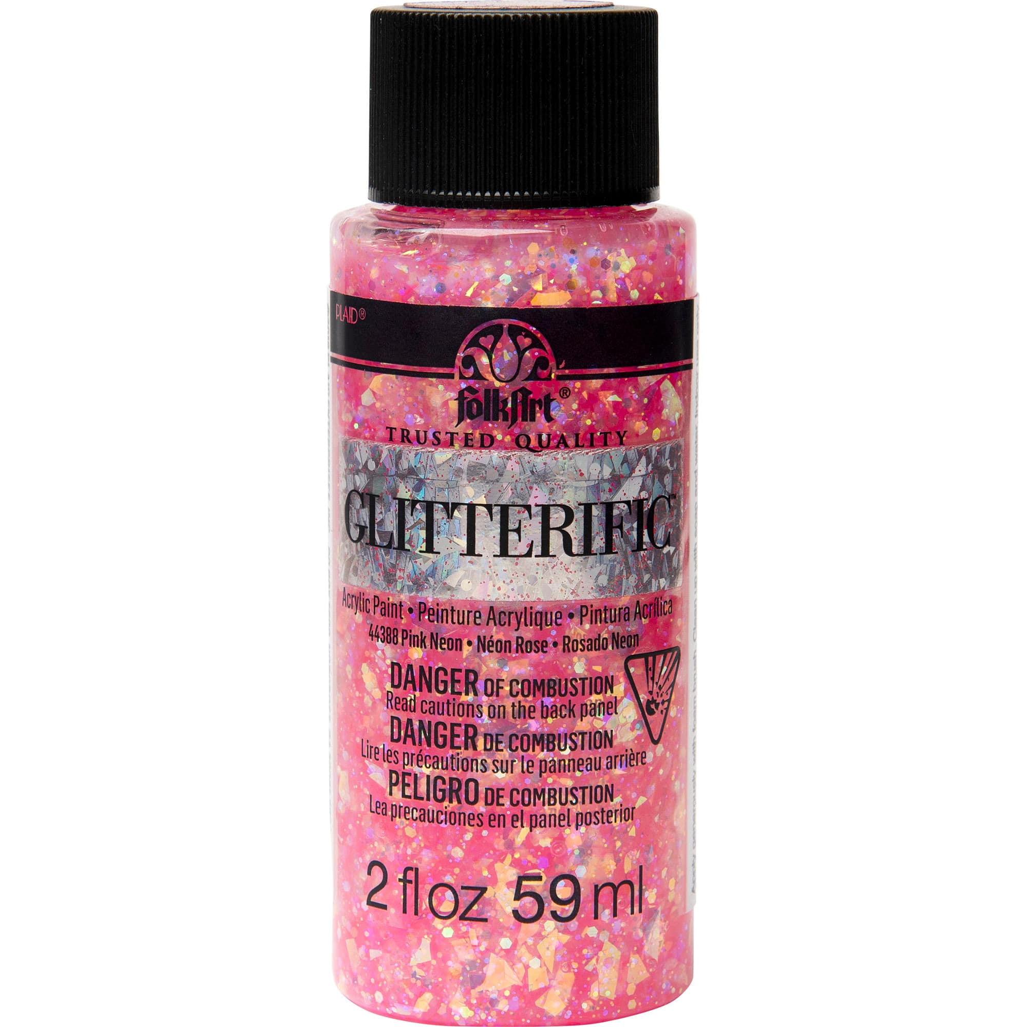 FolkArt Glitterific Acrylic Paint, 12 Pack