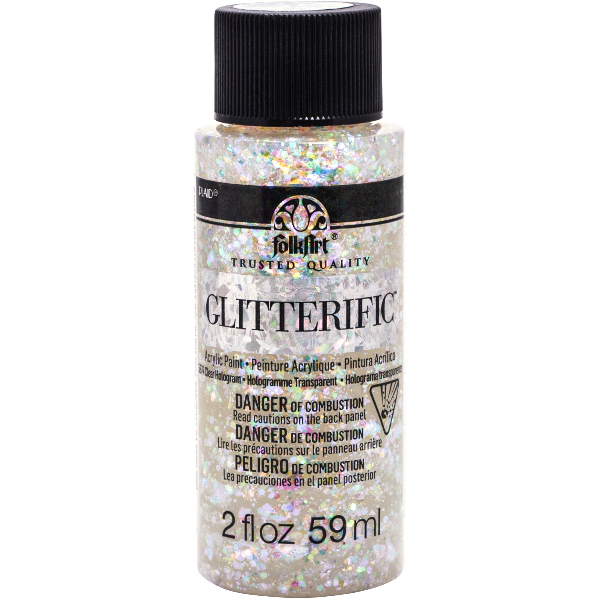 FolkArt Glitterific Acrylic Paint, 12 Pack