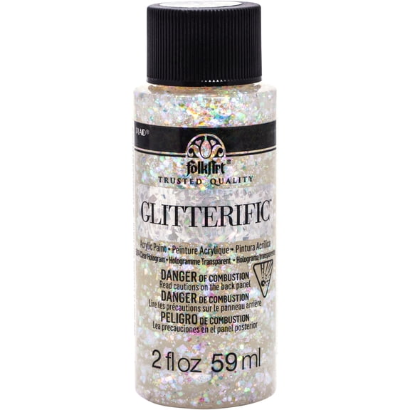 12 Pack: FolkArt Glitterific Acrylic Paint
