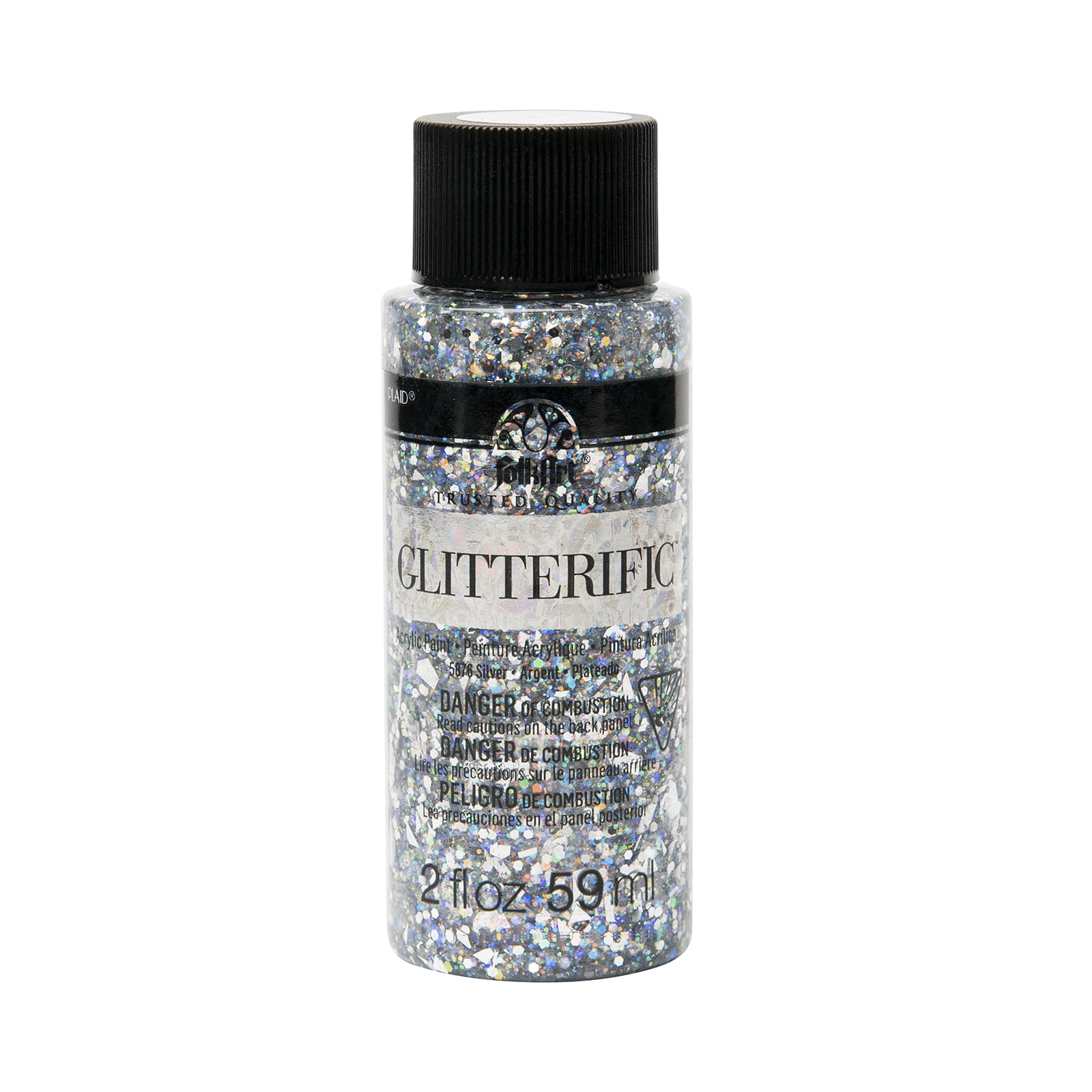 FolkArt Glitterific Acrylic Paint, 12 Pack