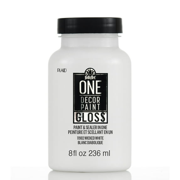 12 Pack: FolkArt One Decor Paint Gloss Paint & Sealer