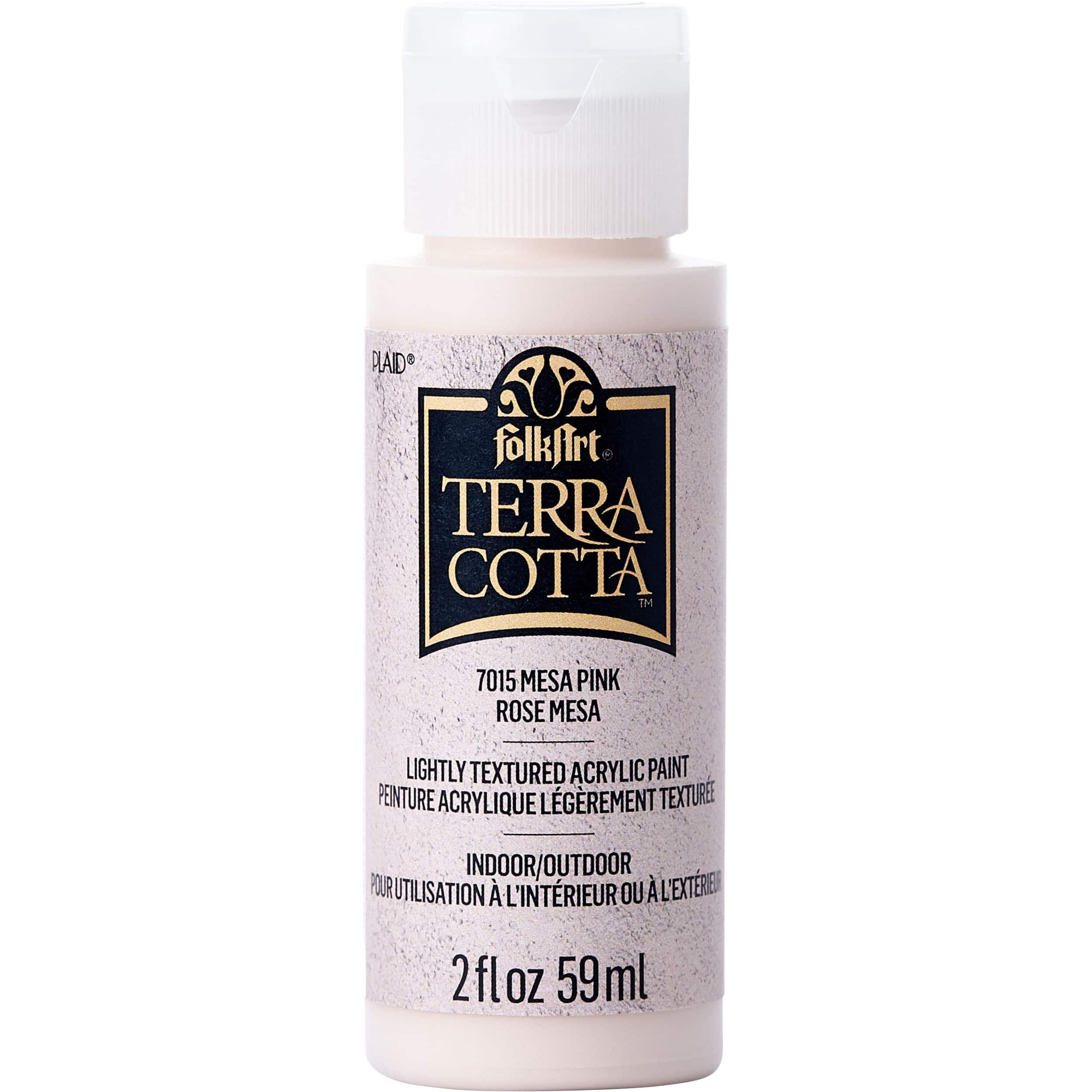 FolkArt Terra Cotta Lightly Textured Acrylic Paint, 12 Pack
