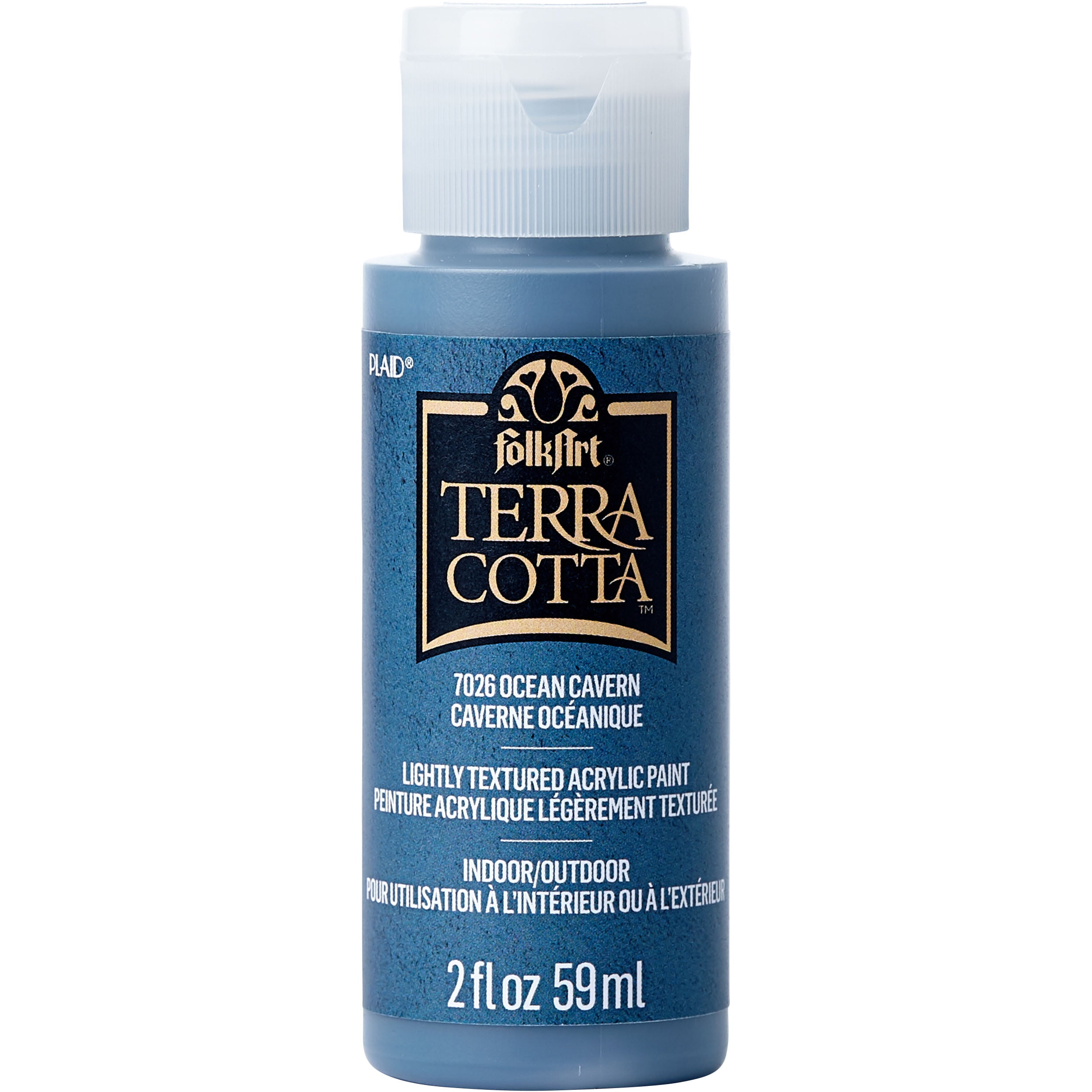 FolkArt Terra Cotta Lightly Textured Acrylic Paint, 12 Pack