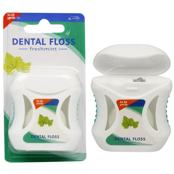 12 Pack Fresh Mint Dental Floss for Teeth and Gum Oral Care Remove Food