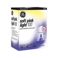 thumbnail image 1 of 12/Pack Ge 97484 Bulb Pink 100A/Spk Ge Soft Pink Light Bulbs, 1 of 2