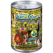 (12 Pack) Gentle Giants Canine Nutrition 90% Chicken Grain-Free Wet Dog Food, 13 oz