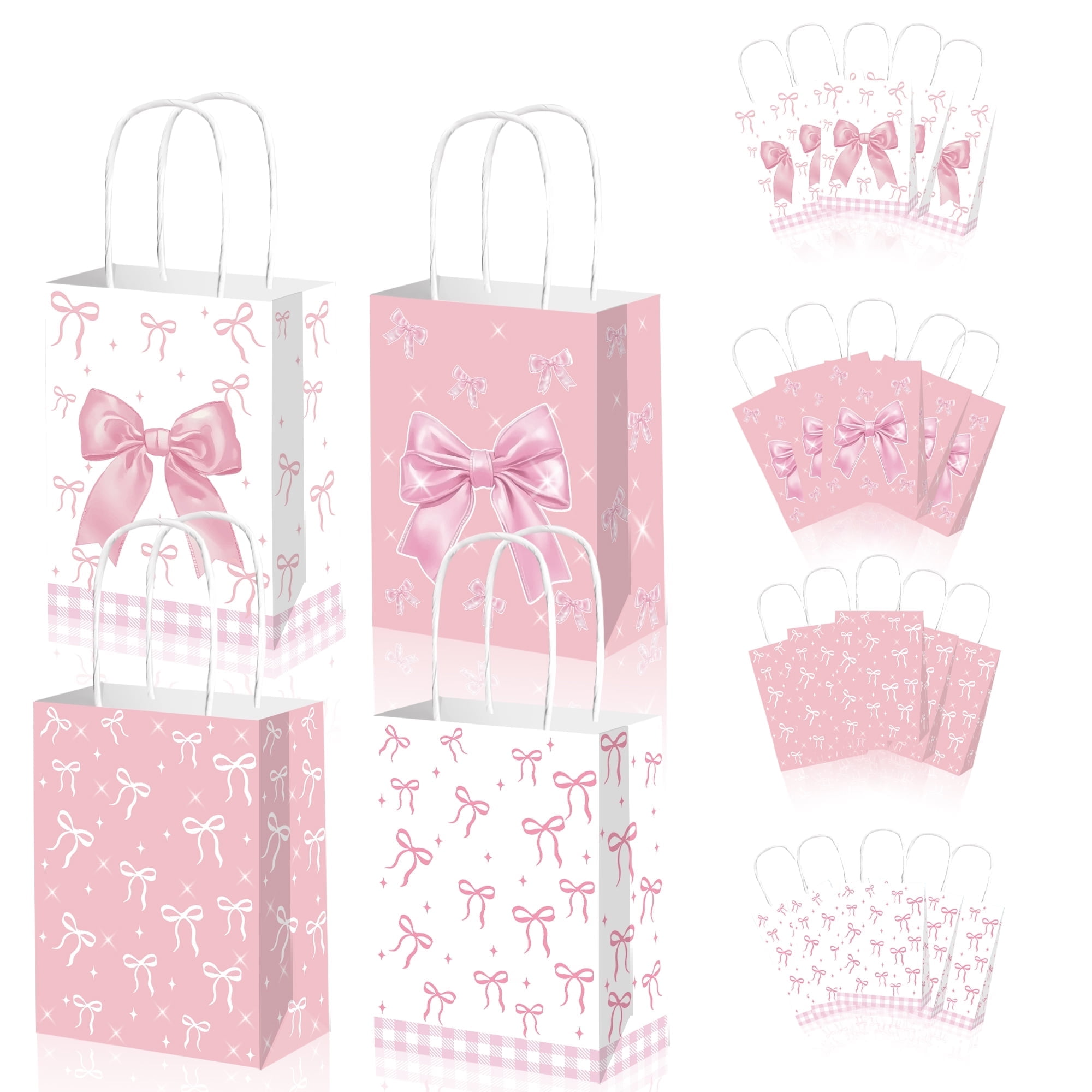 12-pack-pink-bow-party-favor-bags-bow-themed-goodie-bags-candy-bag-for