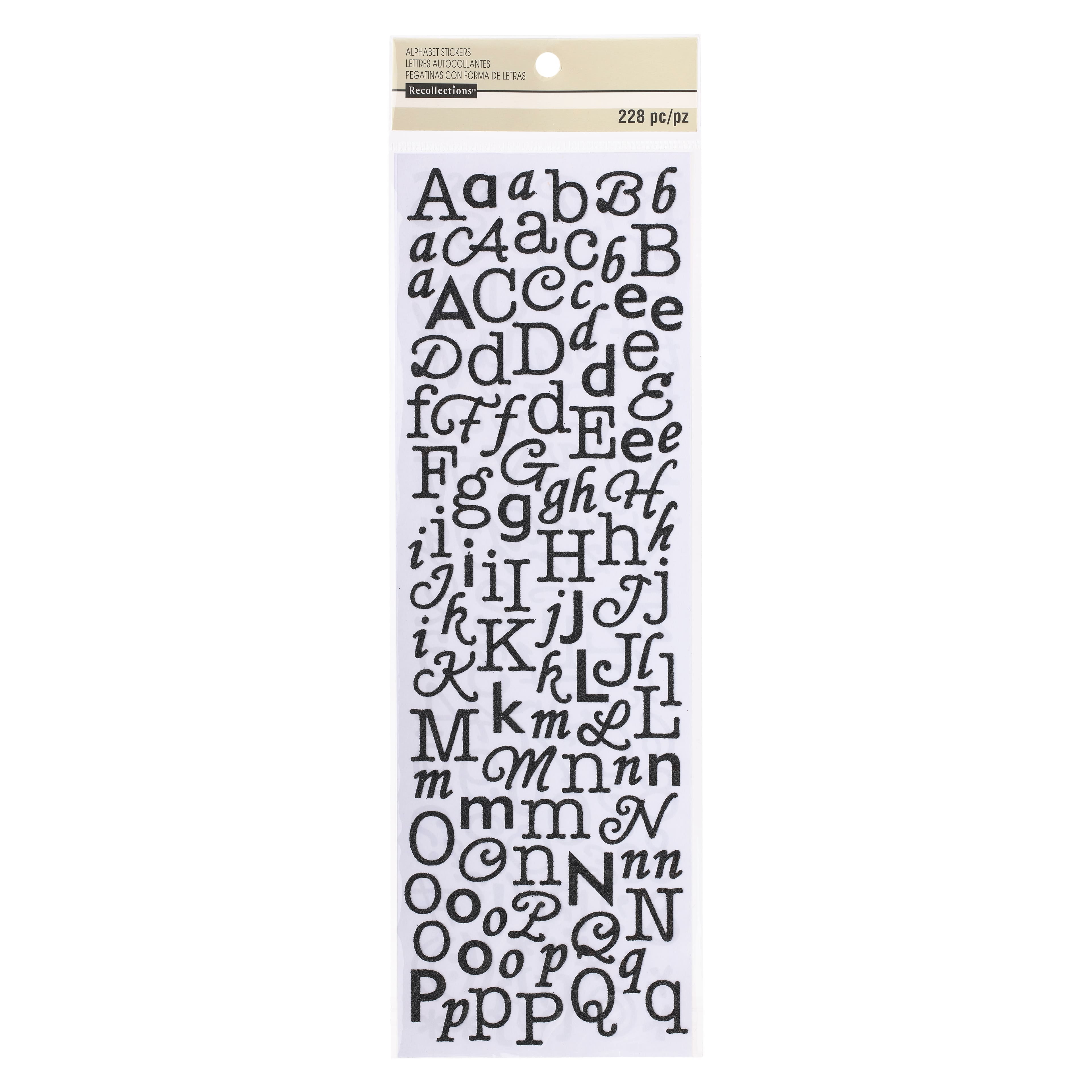 Shop Glitter Letter Stickers 1 Inch with great discounts and prices online  - Oct 2023