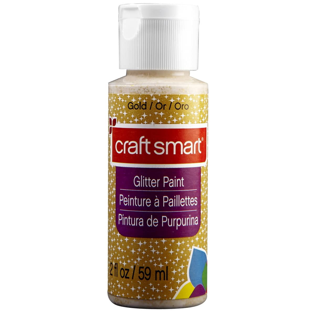 Craft Smart Glitter Paint, 2oz., 12 Pack
