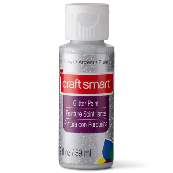Craft Smart Glitter Paint, 2oz., 12 Pack