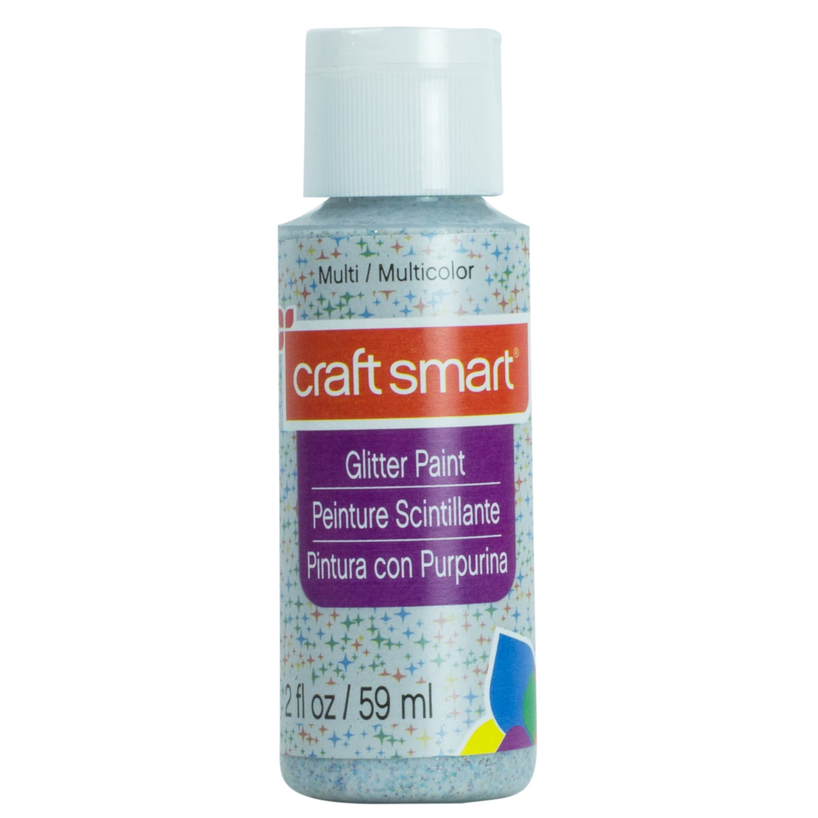 Craft Smart Glitter Paint, 2oz., 12 Pack
