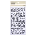 thumbnail image 1 of Recollections Glitter Script Alphabet Stickers , 12 Pack, 1 of 3