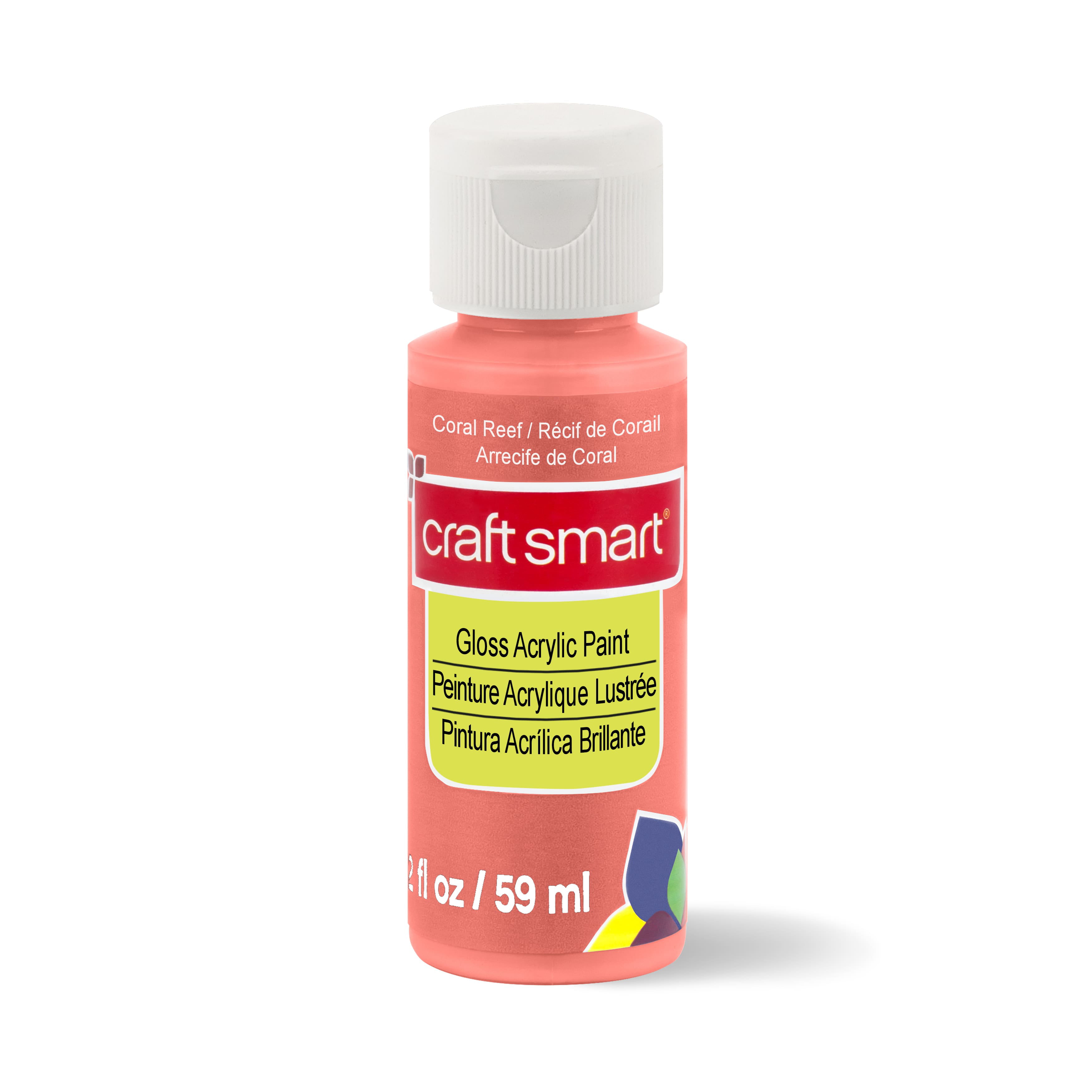 Chroma Acrylic Craft Paint - Coral Sand, 2oz Bottle