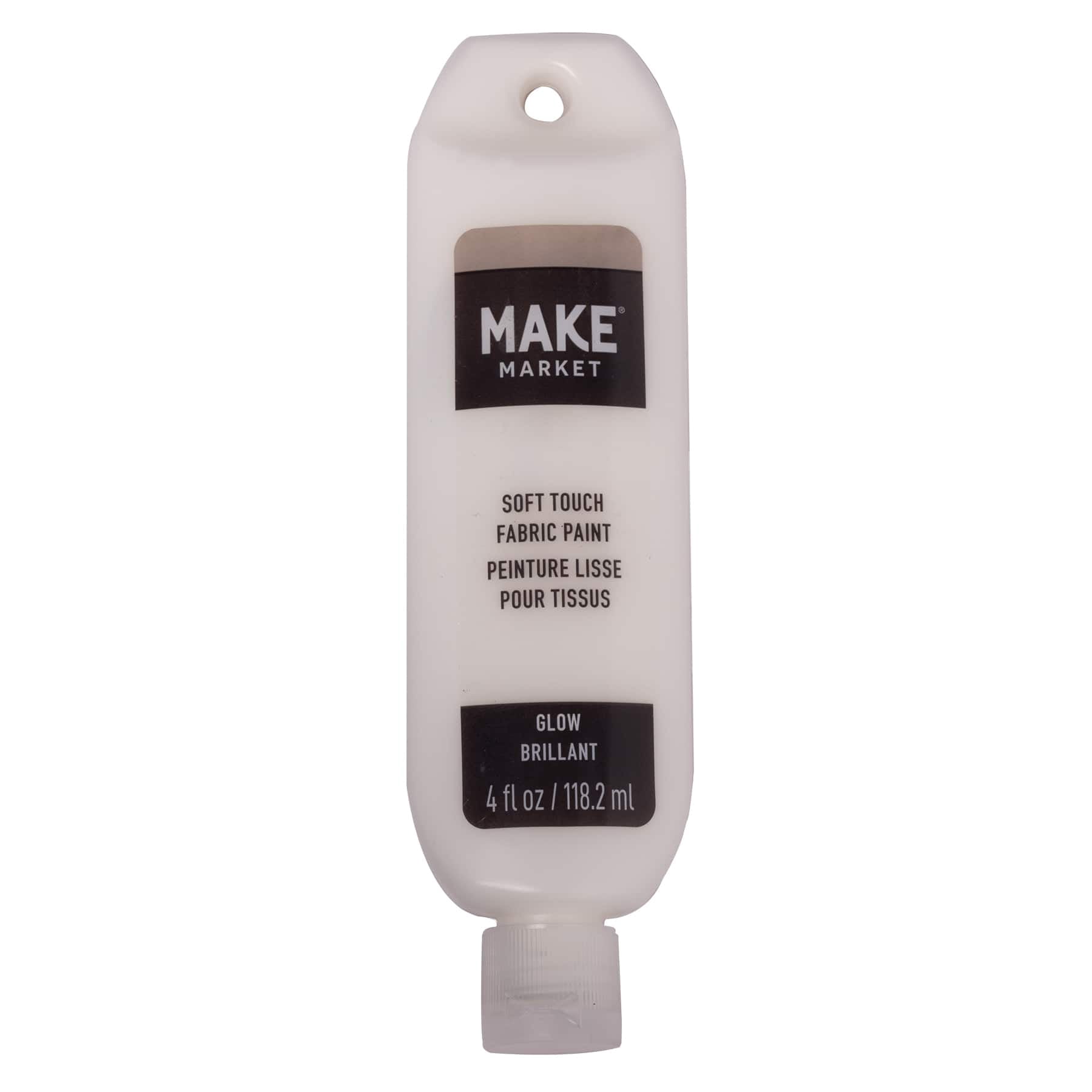 12 Pack: Glow Soft Touch Fabric Paint by Make Market