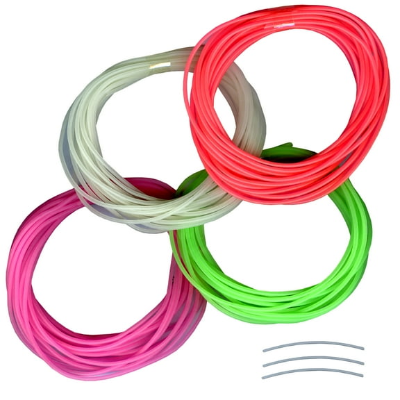 12 Pack: Glow in the Dark Pony Bead Lacing by Creatology