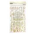 thumbnail image 1 of Recollections Gold Alphabet Stickers, 12 Pack, 1 of 4