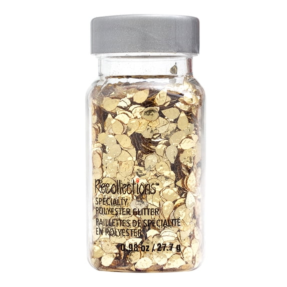 Recollections Eyelets Recollections Gold Specialty Polyester Glitter, 12 Pack - Walmart.com