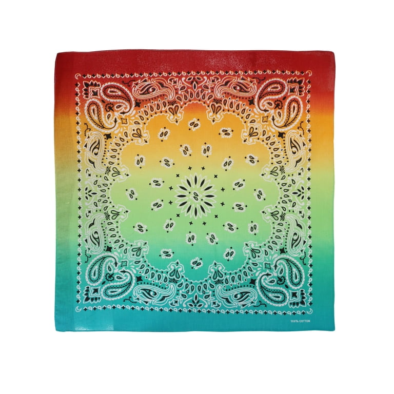 Brand NEW! Colorful Bandana Amazon.com: CoverYourHair Paisley Bandannas - Assorted Color  main image 4