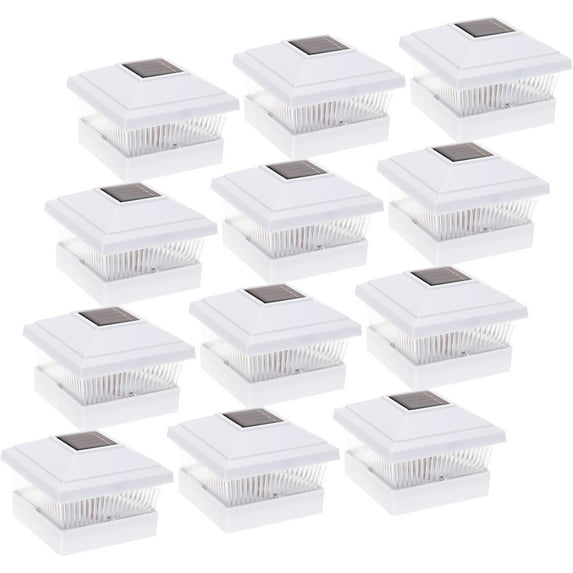 12 Pack GreenLighting NEW 5x5 Classic Style Pathway Deck Post Cap Light