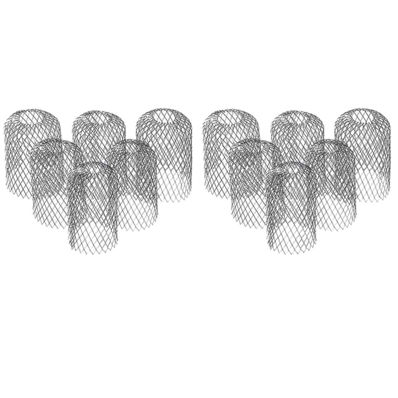 12 Pack Gutter Guard 3 Inch Expandable Aluminium Filter Strainer Downspout for Stopping Blockage Leaves