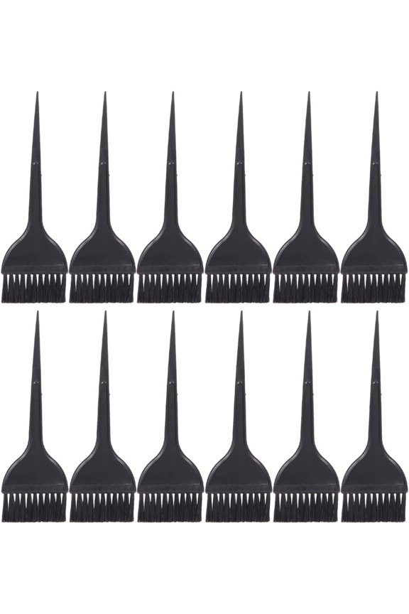 12 Pack Hair Coloring Brush for Hair Dye, Hair Dye Brush to Apply Hair Color, Color Brushes For Hair Salon, Brush for Dyeing Hair, Colour Brush For Hair Coloring, Dye Tools