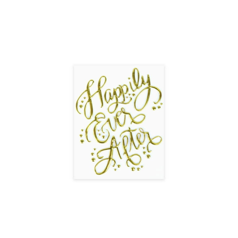 12 Pack: Happily Ever After Wedding Stickers by Recollections™ 