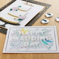 thumbnail image 1 of Recollections Happy Wedding Day Card Sticker, 12 Pack, 1 of 4