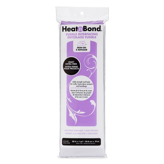 12 Pack: Heat n Bond Craft Extra Firm Iron-On Fusible Interfacing