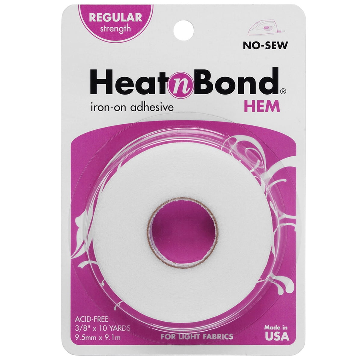 Heat n Bond Hem Tape, Regular Strength, 12 Pack