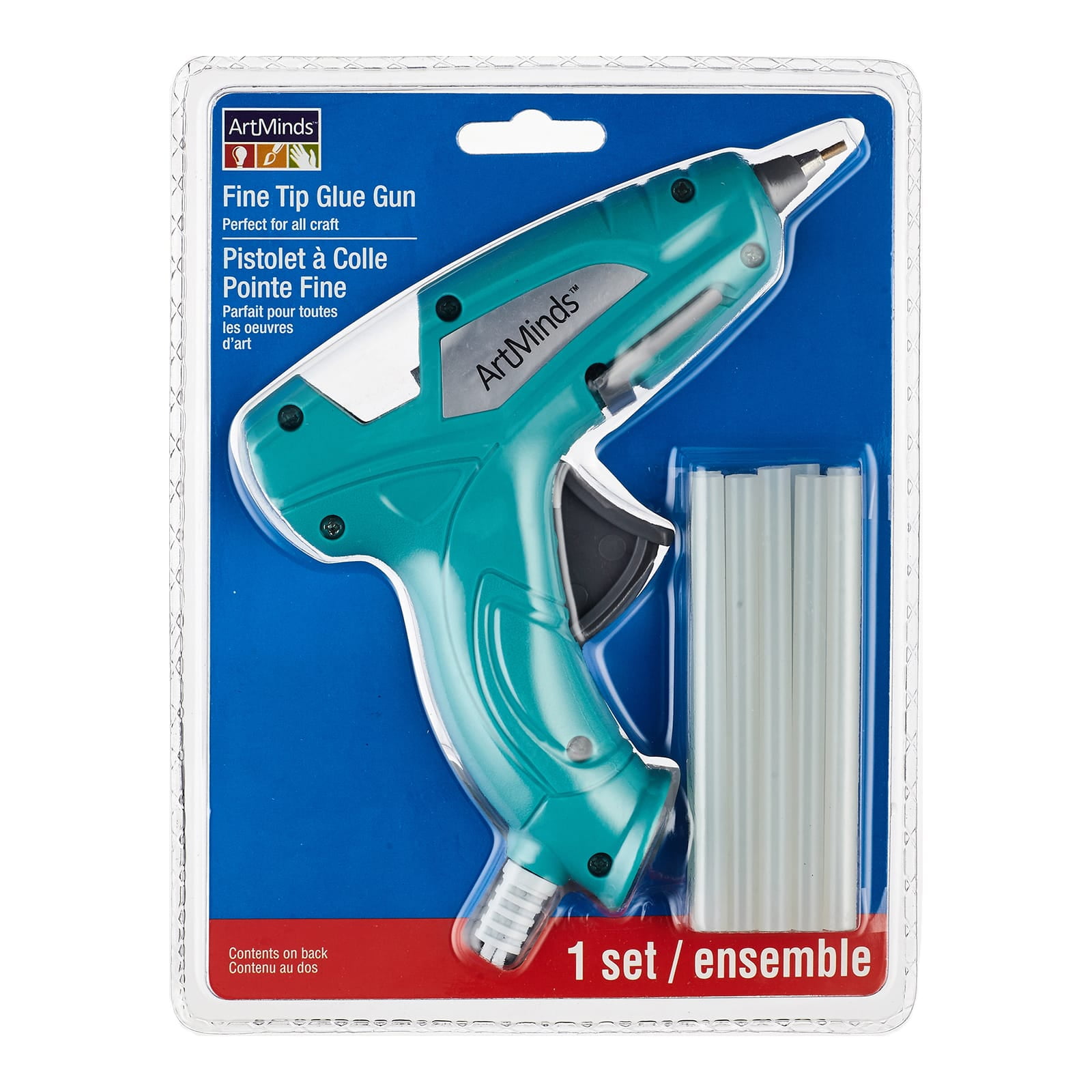 12 Pack: High Temperature Fine Tip Mini Glue Gun by ArtMinds