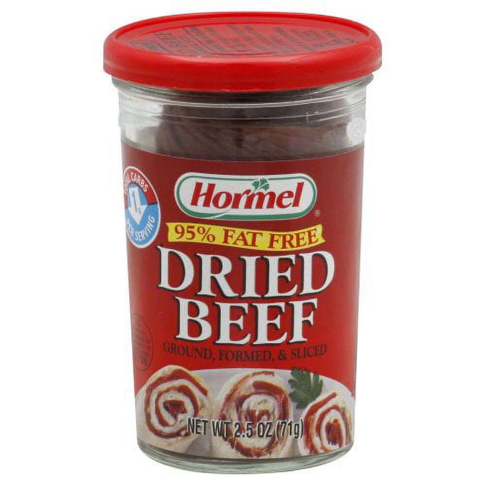 (12 Pack) Hormel Ground Dried Beef Jerky, 2.5 Oz, Jar - image 1 of 2
