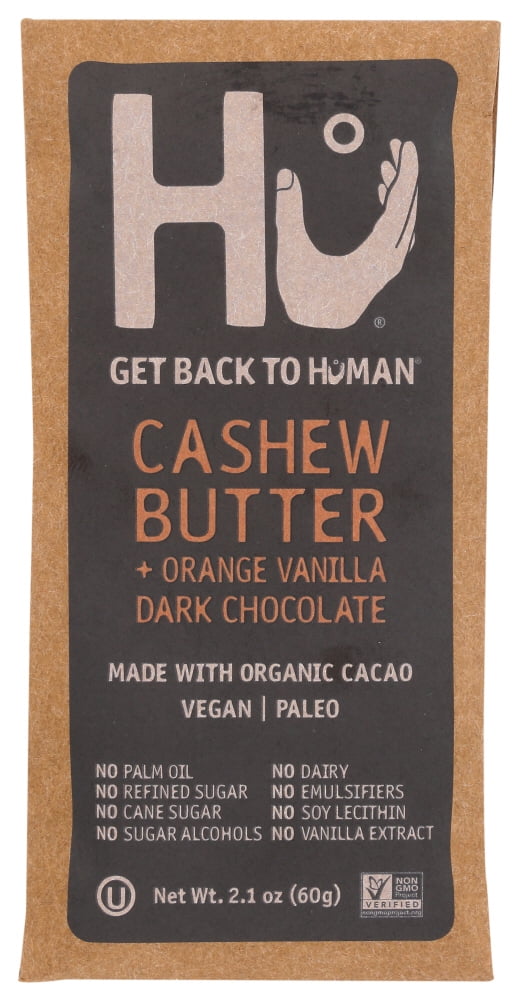 (12 Pack) Hu Kosher Orange Vanilla Dark Chocolate Candy 2.1 Oz