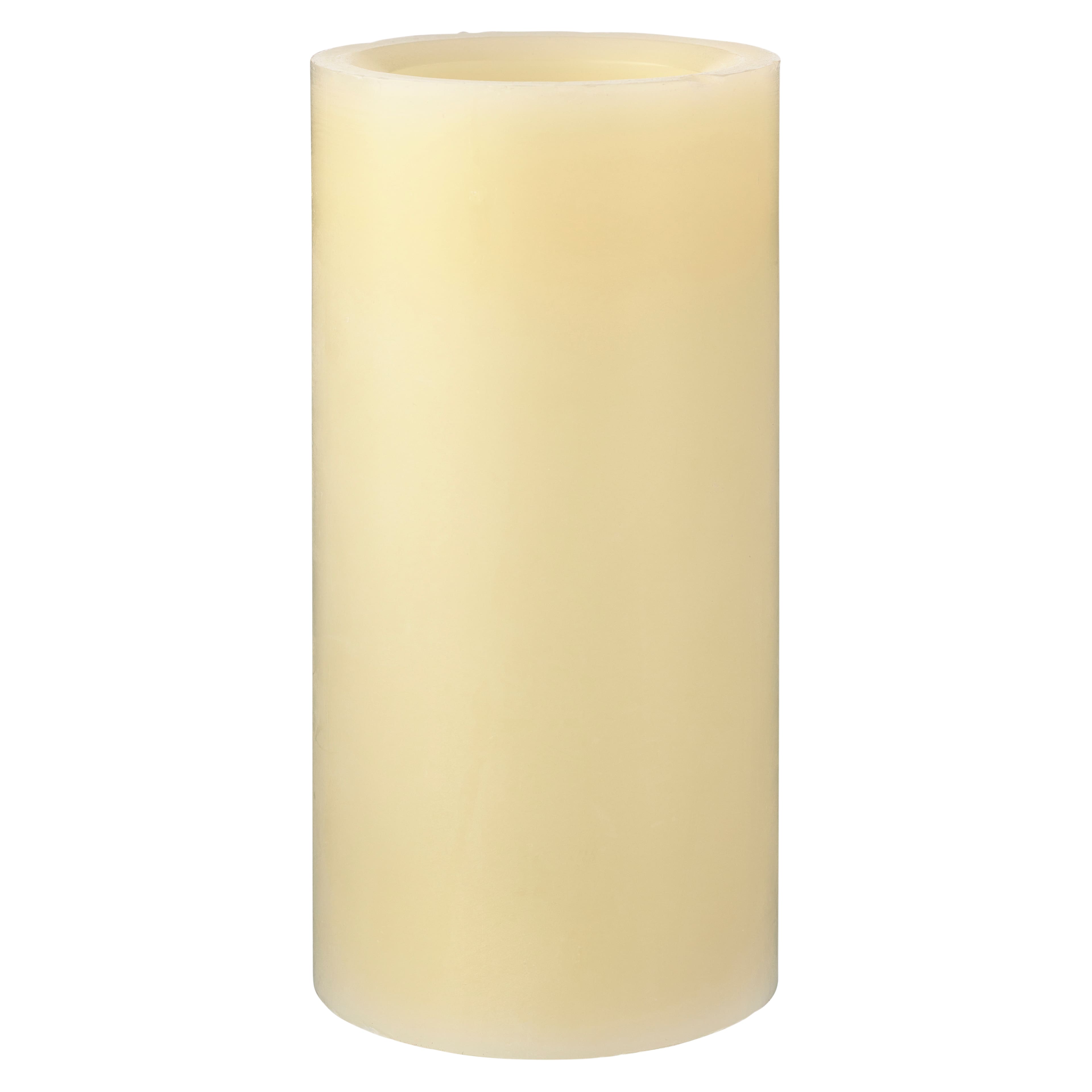 12 Pack Inglow® 3" x 6" Flameless Real Wax LED Pillar Candle