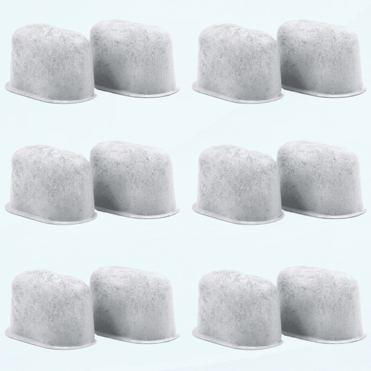 12 Pack Keurig Compatible Water Filters Replacement by Charcoal Water