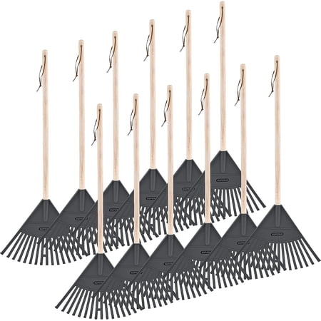 12 Pack Kids Rake, Grey