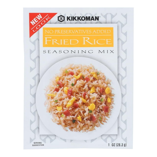 (12 Pack) Kikkoman Fried Rice Seasoning Mix, 1 Oz