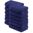 thumbnail image 1 of White Classic Absorbent Kitchen Towels 12 Pack - Premium 100% Cotton Dish Towels, 450GSM Thick Machine Washable Kitchen Cloth for Drying, Cleaning, Dobby Weave, Super Quality 15x26 in - Navy Blue, 1 of 6