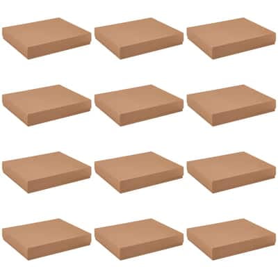 12 Pack: Kraft Frame Box by Celebrate It