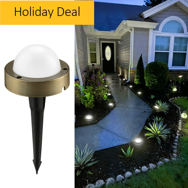 12 Pack LED Landscape Lights 12 24V AC DC Low Voltage 4.5W 360lm