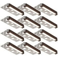 thumbnail image 1 of 12 Pack LED Low Voltage Hardscape Lighting, 7 Inch Retaining Wall Light, 3W/4W/5W Landscape Step Lights, Surface & Recessed Mounted, 2700K Soft White, 1 of 8