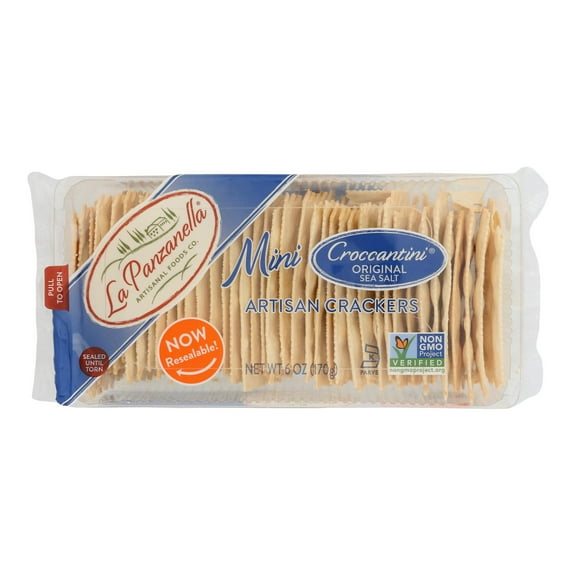 (12 Pack) La Panzanella Original Mini Croccantini, 6 Oz