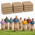 Walmart Racing Game 12 Pack Large Burlap Potato Sack Racing Bags Jute Sack Race Game Set ...