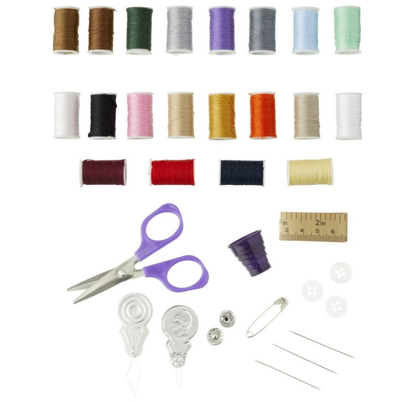 Loops & Threads Large Sewing Kit, 12 Pack