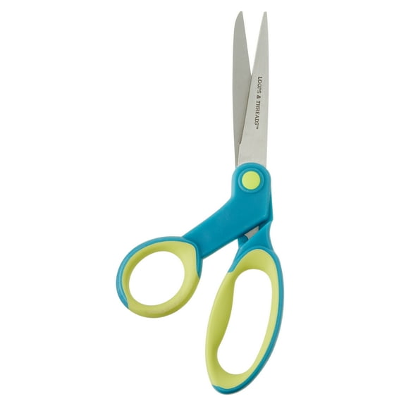 12 Pack: Left-Handed Bent Scissors by Loops & Threads