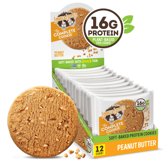 (12 Pack)Lenny & Larrys Lenny & Larrys Peanut ButterCookie, 4 oz